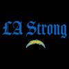 LA Chargers SVG Stay Strong with Los Angeles Pride