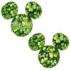 St Patricks Day Clover Mouse Head PNG Design