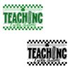 Teaching Lucky Charms Checkered PNG Design